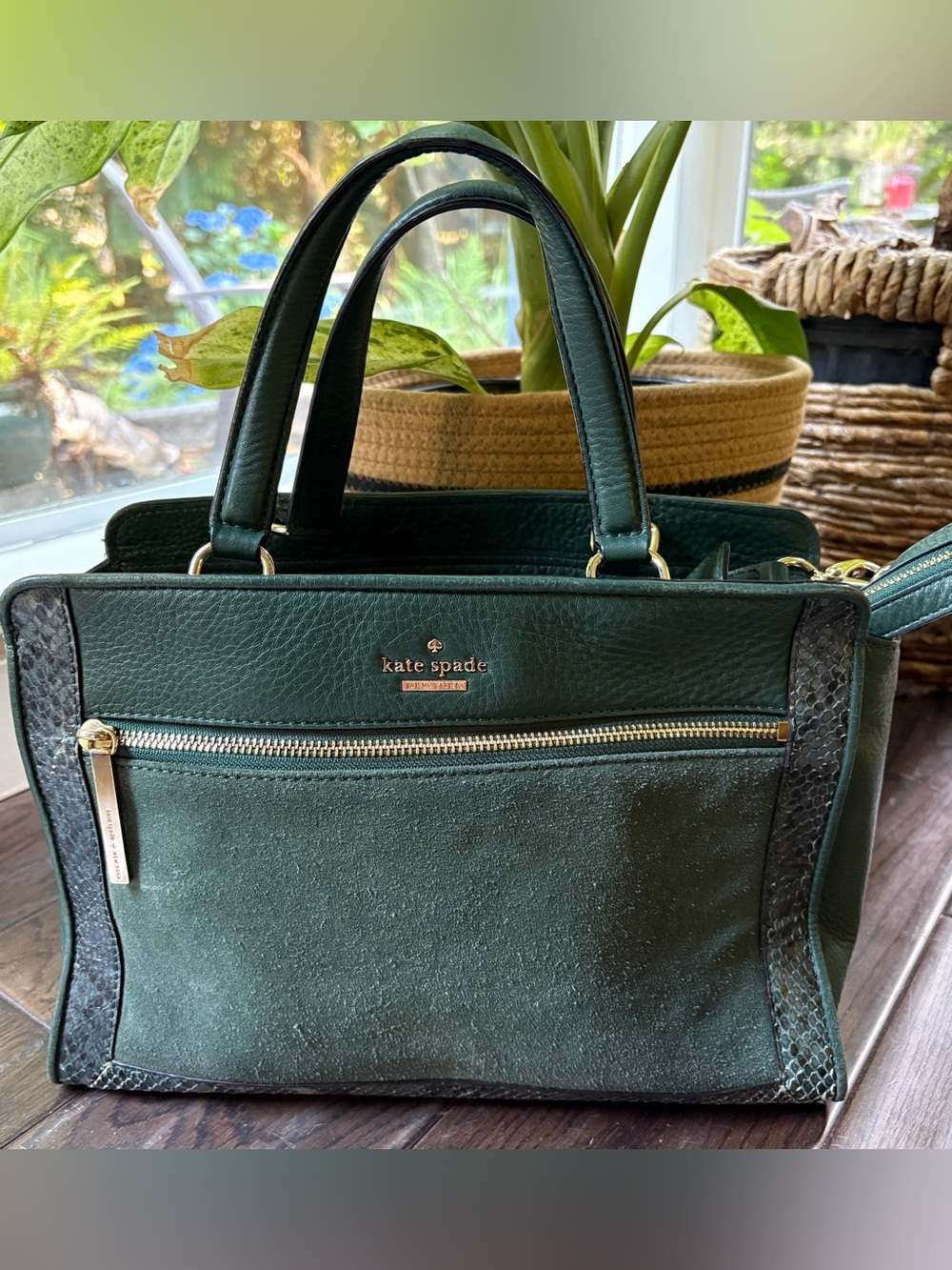 Kate Spade leather tote bag